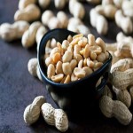 فروش بادام زمینی با پوست بو داده با بهترین قیمت