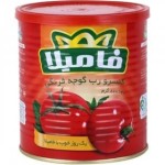 رب‌ گوجه‌ فرنگی فامیلا مقدار 800 گرم