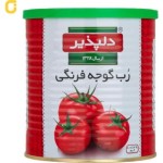 کنسرو رب گوجه فرنگی دلپذیر وزن 800 گرمی - 12 عدد