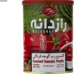 کنسرو رب گوجه فرنگی رازدانه سحر خیز 800 گرم