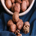 فروش داغ گردو با پوست قهوه ای تازه ایرانی