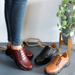 خرید کفش چرم درجه یک زنانه در اصفهان با رنگ بندی های متنوع