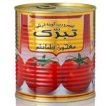 رب گوجه فرنگی تبرک کلیددار800 گرمی (12عددی)