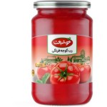 رب گوجه فرنگی شیشه خوشبخت - 700 گرم - (فروش عمده و صادراتی) - کد 33626