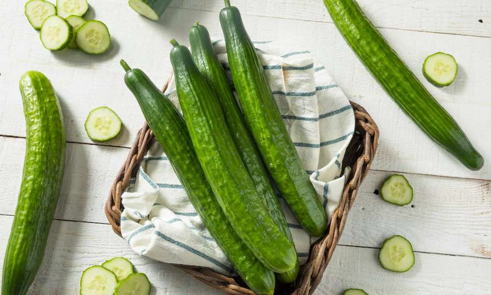 healthy-organic-green-english-cucumbers-picture-id941591668