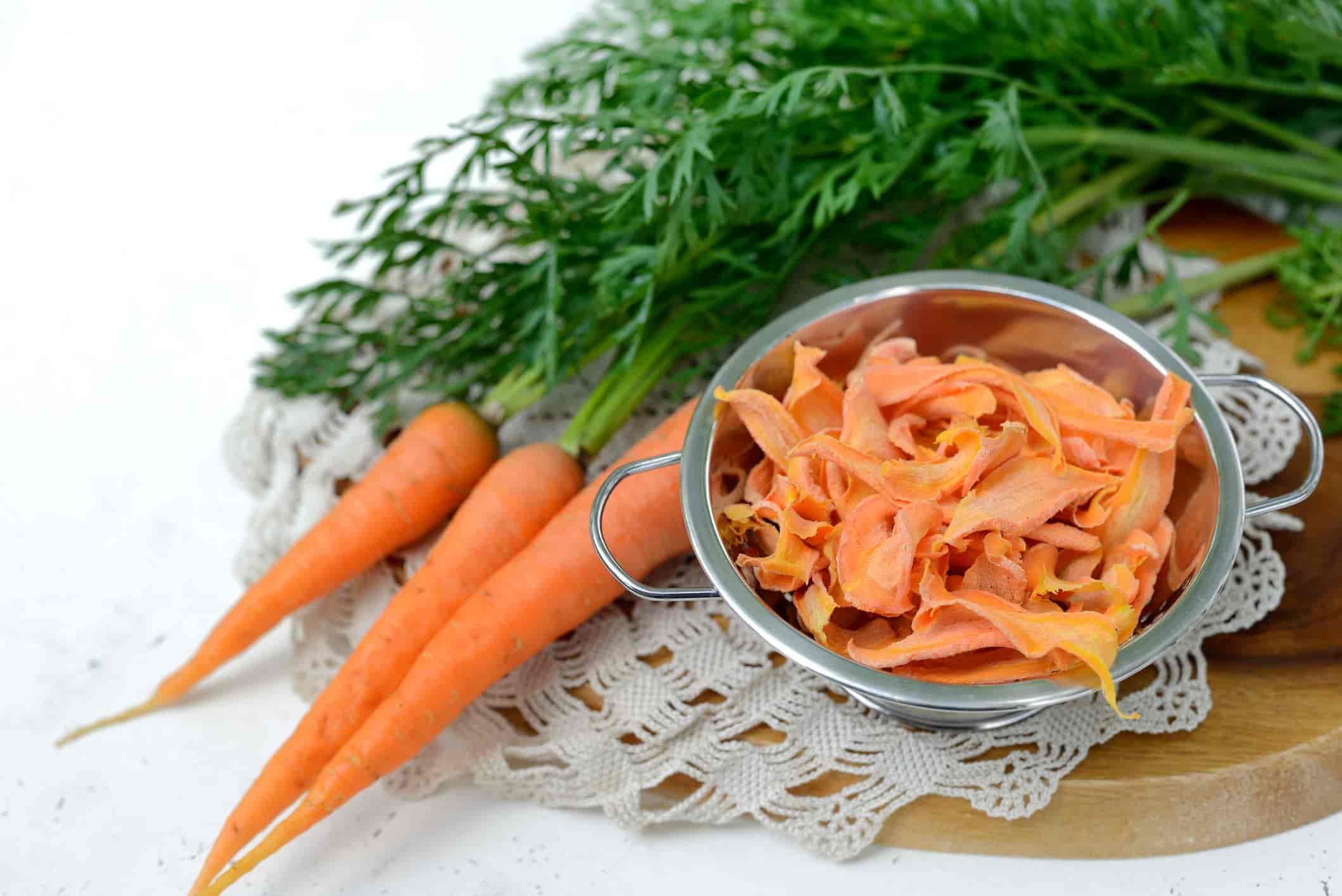 how-dehydrate-carrots-oven