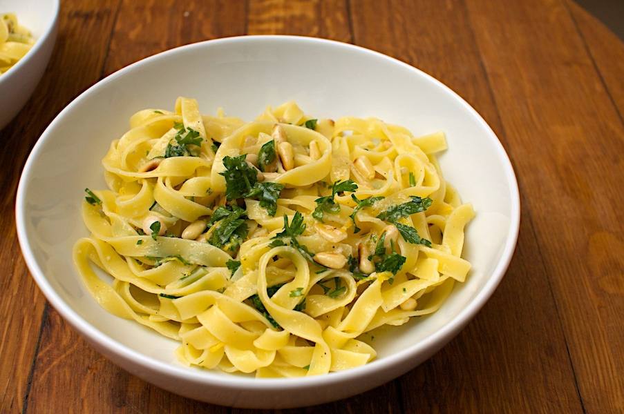 lemon-tagliatelle