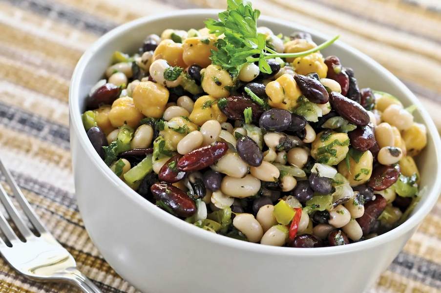 Legumes-bean-salad-amino-acids-source