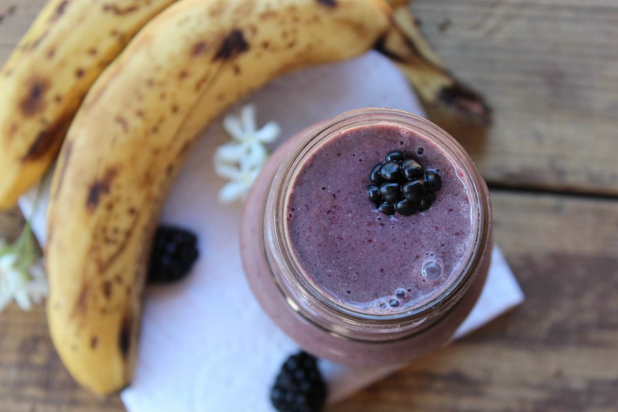 Excellent-Blackberry-Banana-Weight-Loss-Smoothie