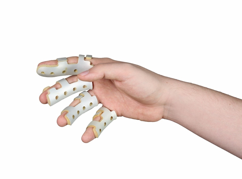 Aluminum-finger-splint