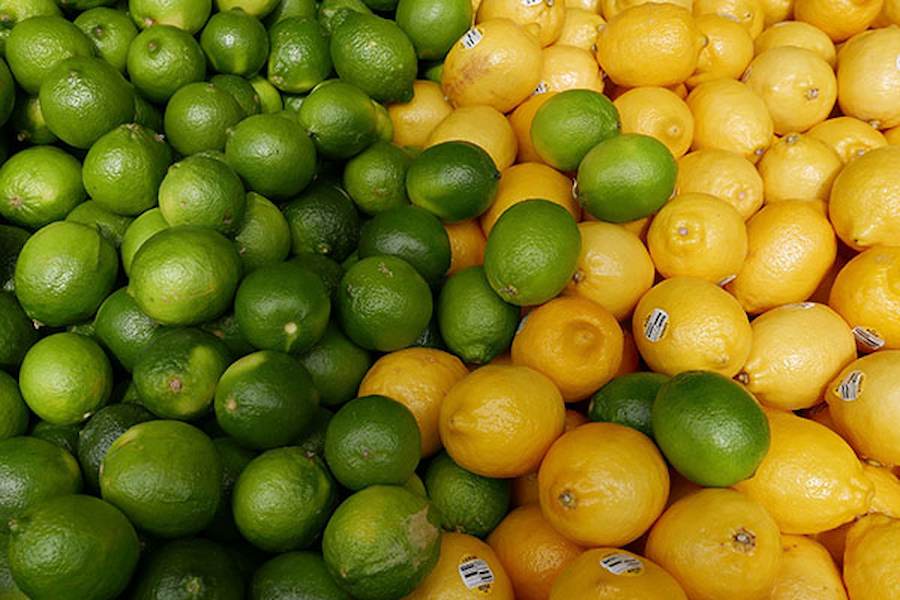 1.-citrus-fruit-of-unripe-lemons-and-sweet-limes-in-a-bunch-via-unsplash