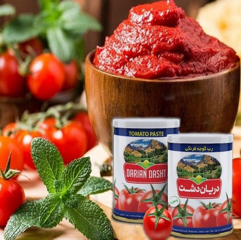 رب گوجه فرنگی دریان دشت - 800 گرم