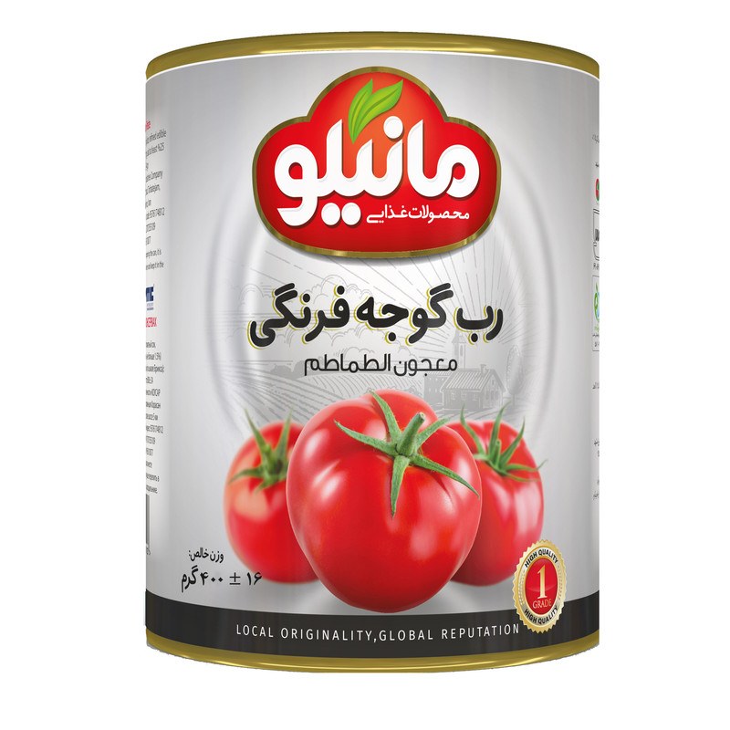 رب گوجه فرنگی مانیلو - 400 گرم