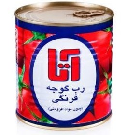 رب گوجه فرنگی آتا کلیددار 800گرمی (12عددی)