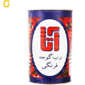 کنسرو رب گوجه فرنگی آتا وزن 4.3 کیلوگرمی - 4 عدد