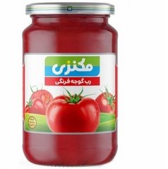 رب گوجه فرنگی شیشه ای مکنزی 700 گرم