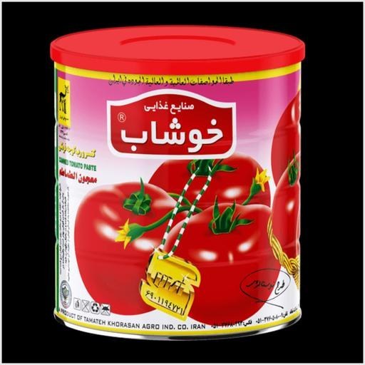 خرید رب گوجه خوشاب235 کیلوگرمی با شرایط ویژه